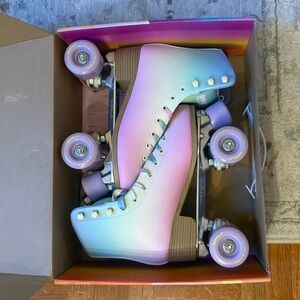 NWT and Box Impala Pastel Gradient Roller Skates